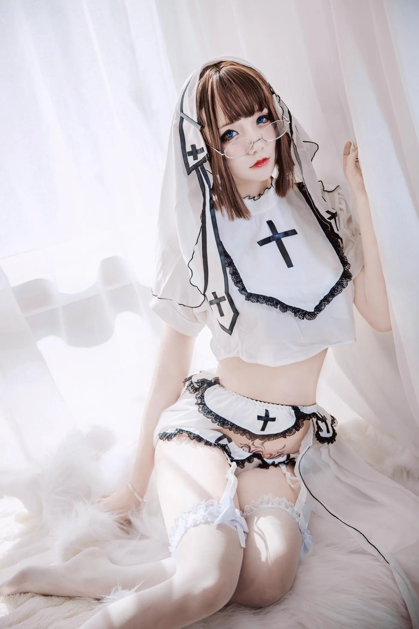 仙九Airi – NO.01 修女 [45P]插图1